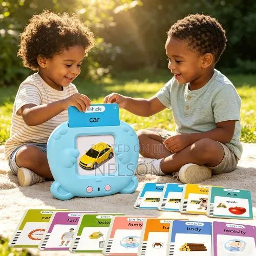 Flash Cards Learning Words Educating Talking Flashcard Reader