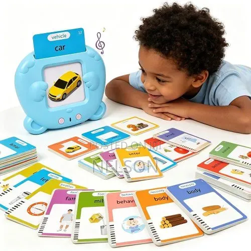 Flash Cards Learning Words Educating Talking Flashcard Reader