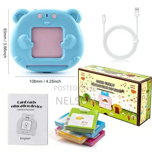 Flash Cards Learning Words Educating Talking Flashcard Reader