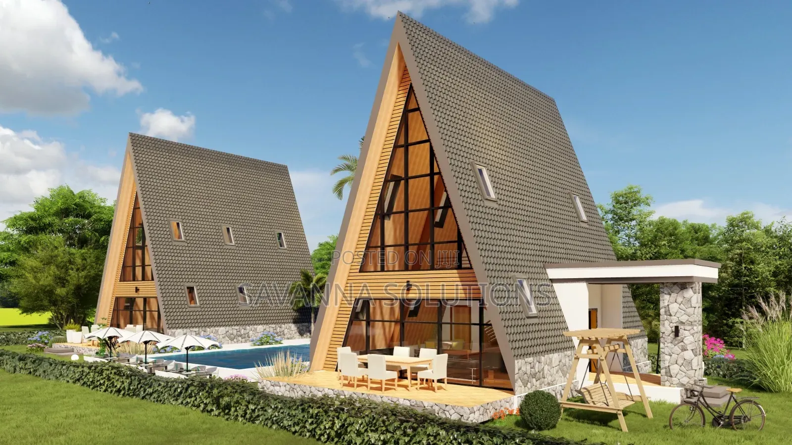 A-Frame Cottage Design Package – Architectural Drawings Walkthrough