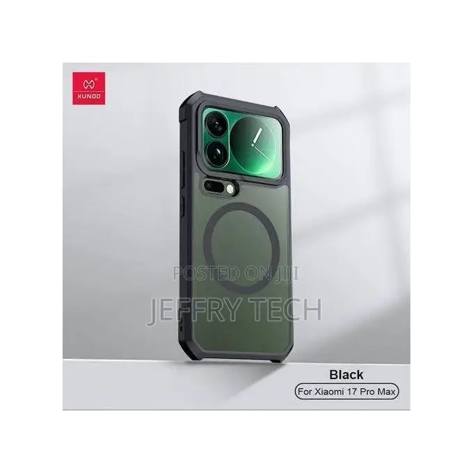 Xunod Back Cover Case for Xiaomi Redmi 17promax Thin Crystal Magsafe