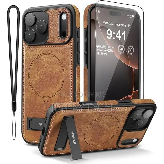 iPhone 17 Pprotective Slim Kickstand Phone Cover for iPhone 17 Pro Ma