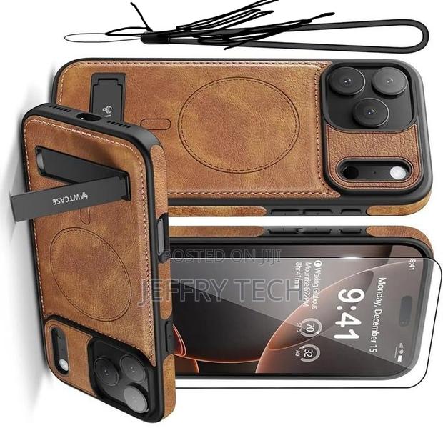 iPhone 17 Pprotective Slim Kickstand Phone Cover for iPhone 17 Pro Ma - thumbnail 2