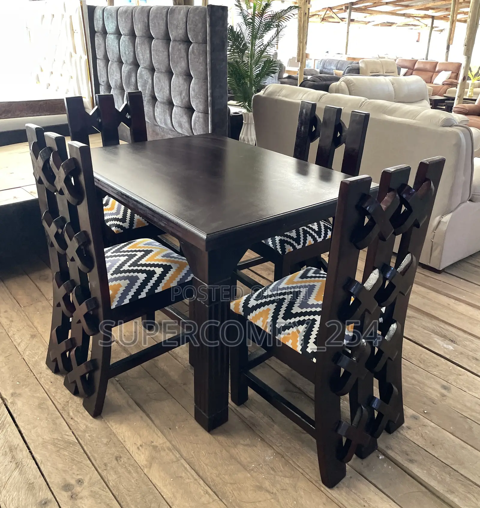 Wooden Back Dining Sets
