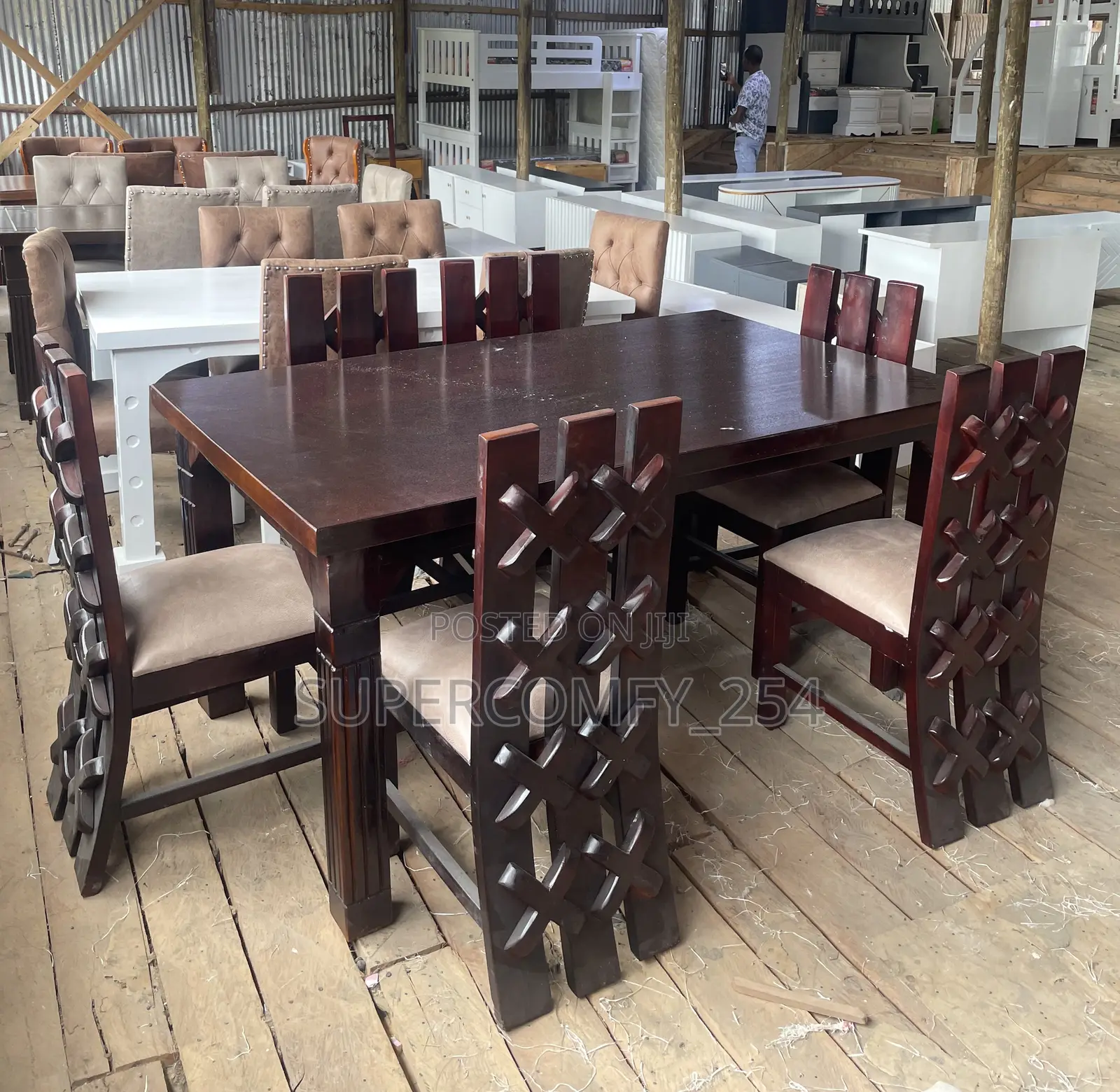 Wooden Back Dining Sets