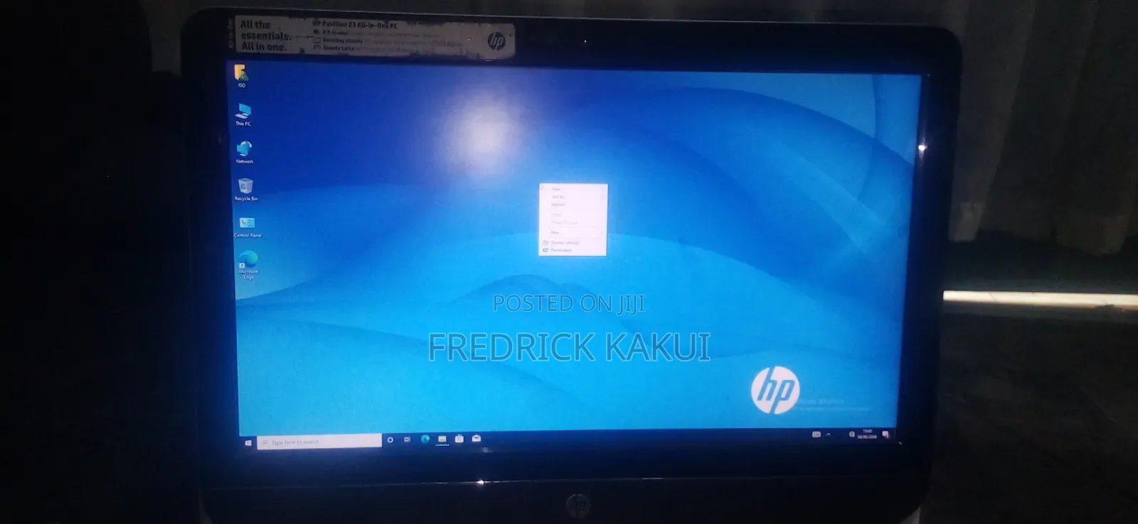 Desktop Computer HP 200 G4 22 All-in-One 6GB AMD Ryzen 5 HDD 512GB