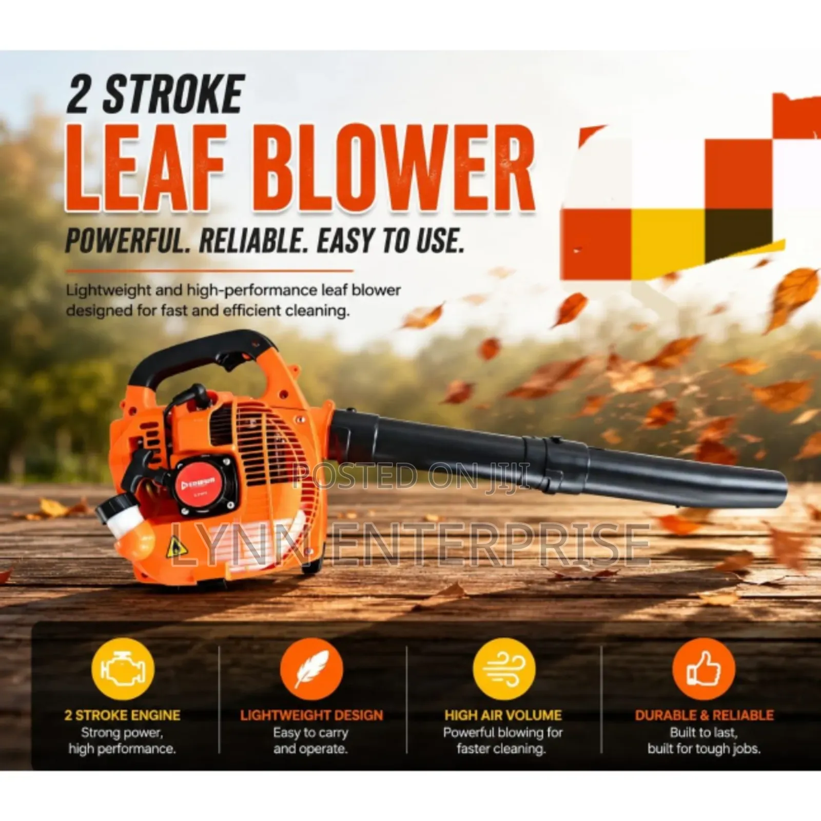 2 Stroke High Air Volume Leaf Blower