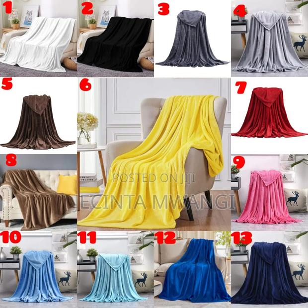 High-Quality Plain Fleece Blankets
