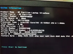 Laptop HP Pavilion 14 4GB Intel Core i5 SSD 512GB