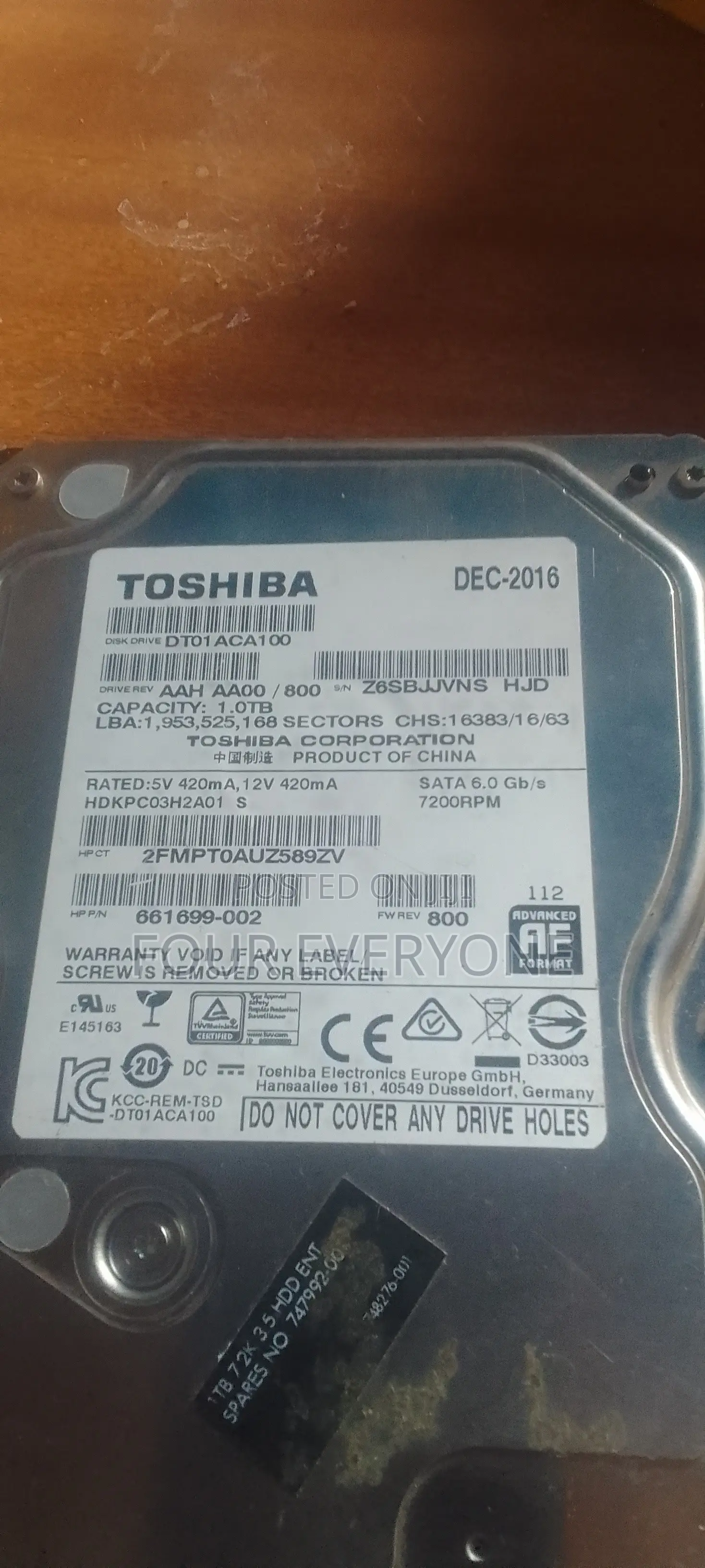 Hard Disk Drive