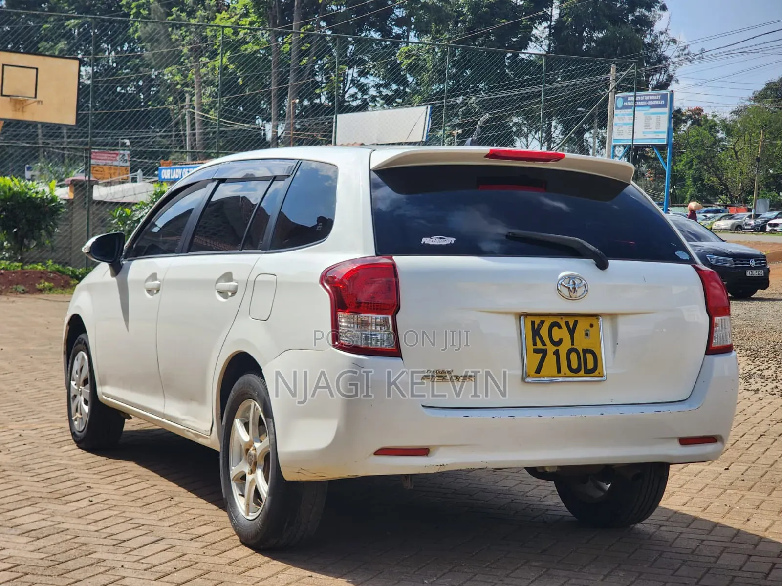Toyota Corolla Fielder 2013 White