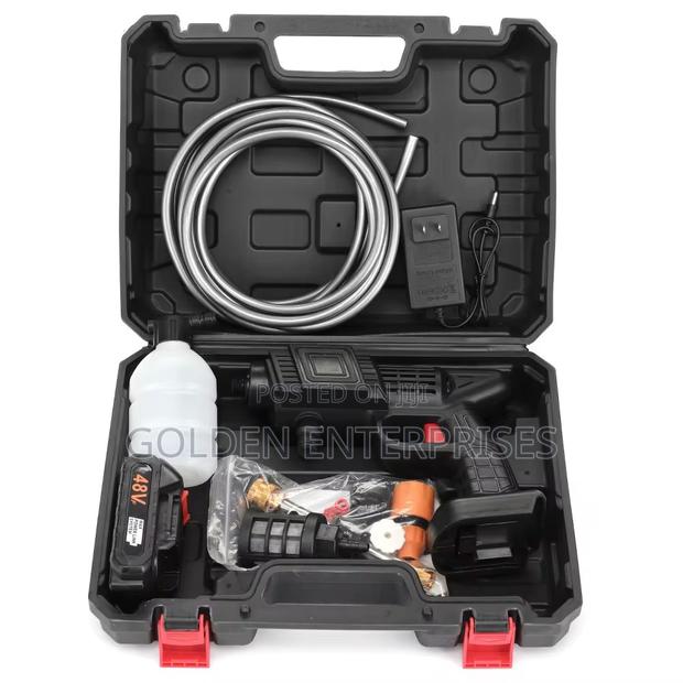 Portable Cordless Pressure Washer for Car and Home Is