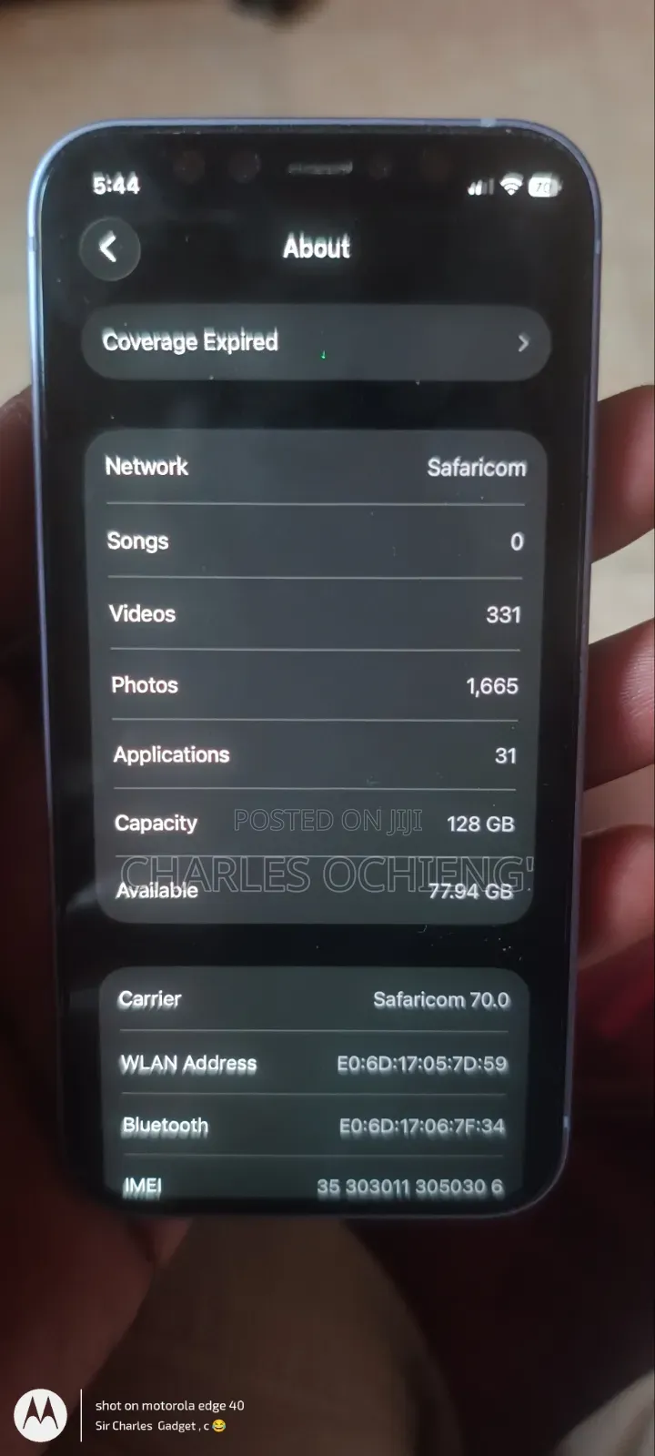 Apple iPhone 12 mini 128 GB Blue