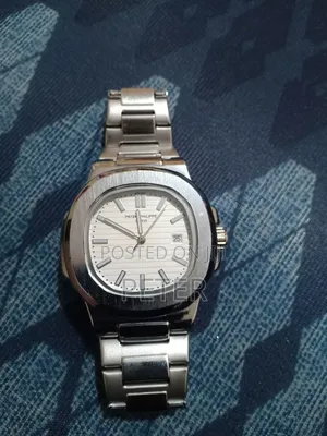 Patek Phillipe Nautilus White Dial Watch