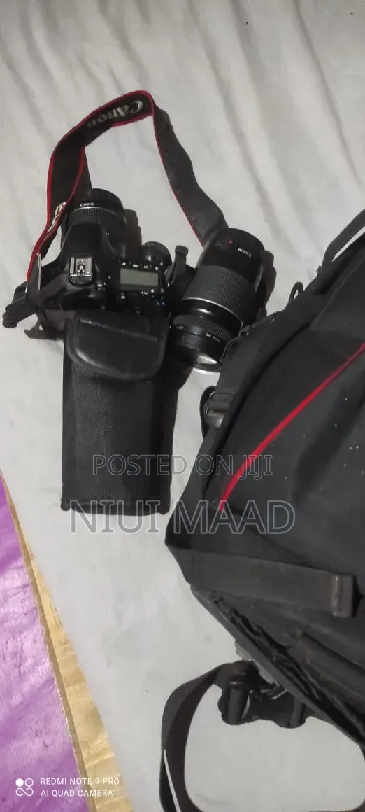 Canon Eos 60d DSLR Camera (Complete Package With Bag)