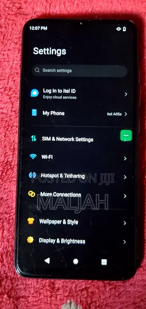 Itel A05s 32 GB Black
