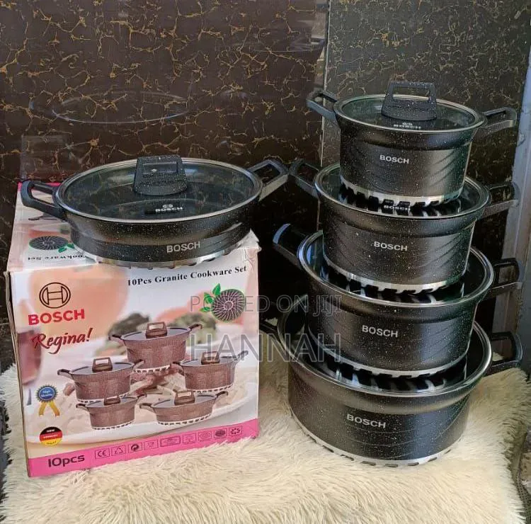 10 Pc Bosch Cookware