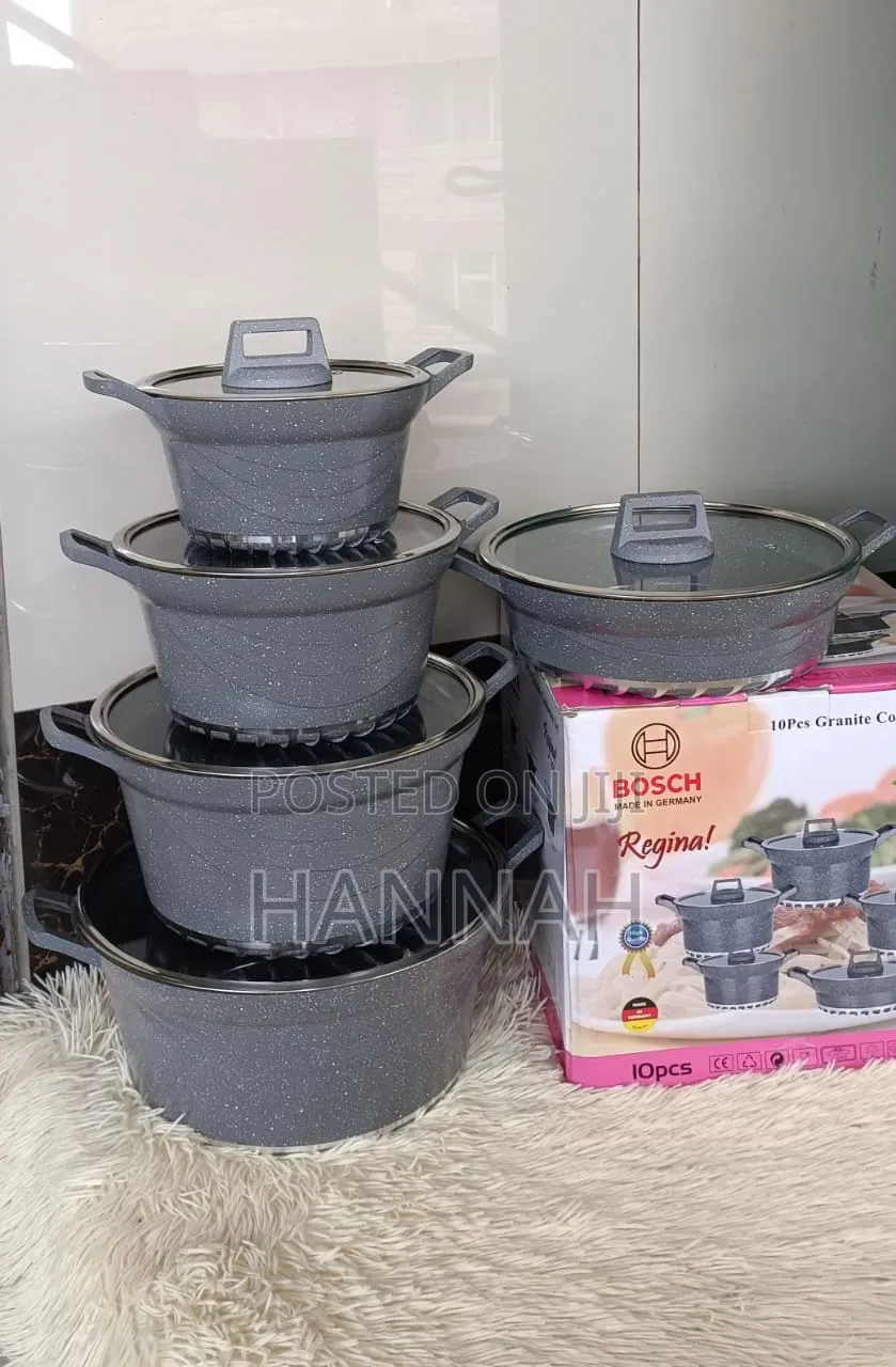 10 Pc Bosch Cookware