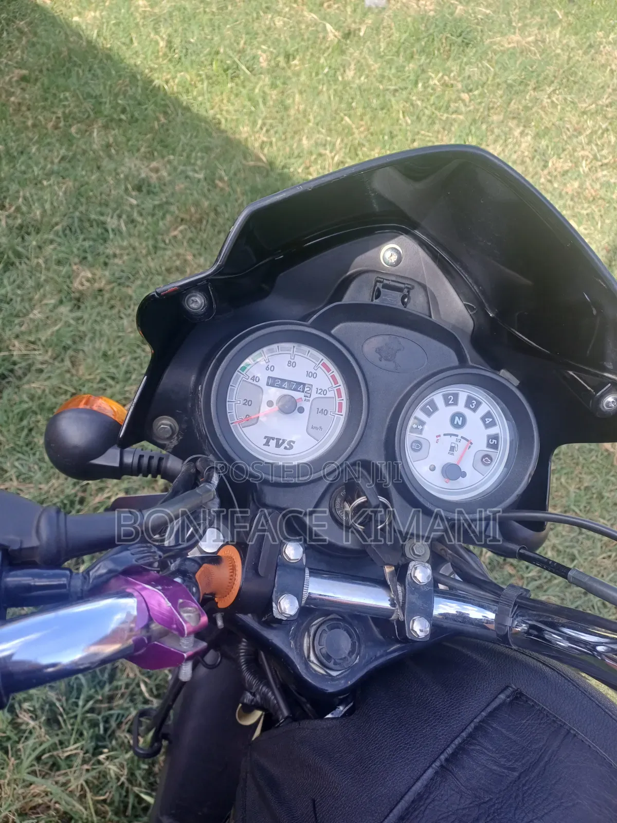 TVS HLX Plus ES 2023 Black