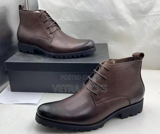 Men's Leather Official Boots – Executive Style With Lasting Comfort - thumbnail 3