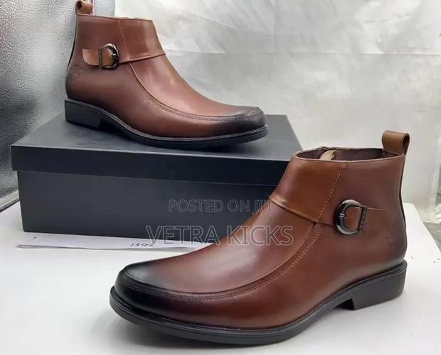 Men's Leather Official Boots – Executive Style With Lasting Comfort - thumbnail 5