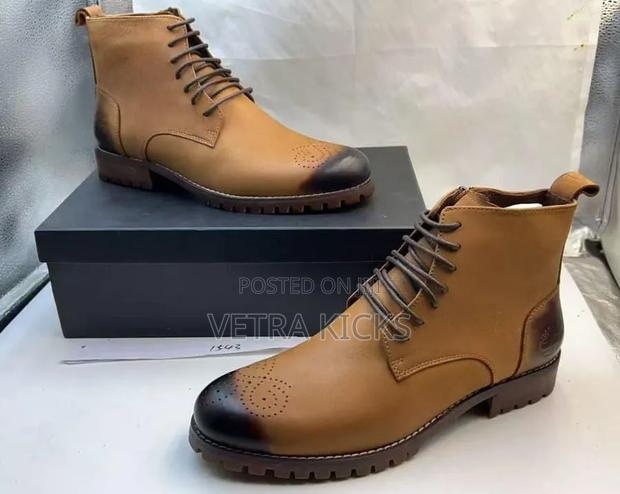 Men's Leather Official Boots – Executive Style With Lasting Comfort - thumbnail 8