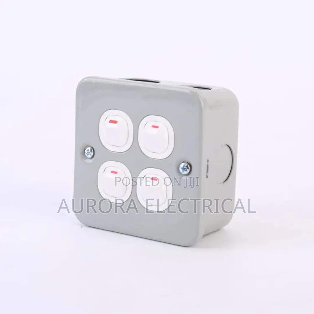4gang Metal Switch
