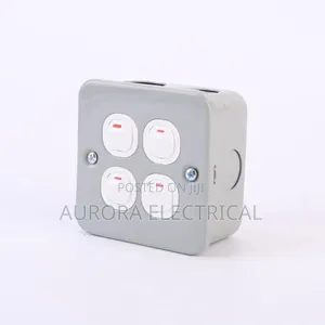 4gang Metal Switch