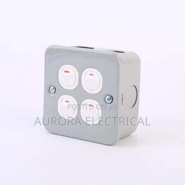 4gang Metal Switch - main view