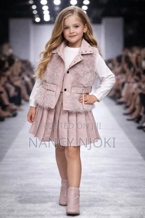 3piece Leather Skirt Set,From 2_8yrs. - thumbnail 2