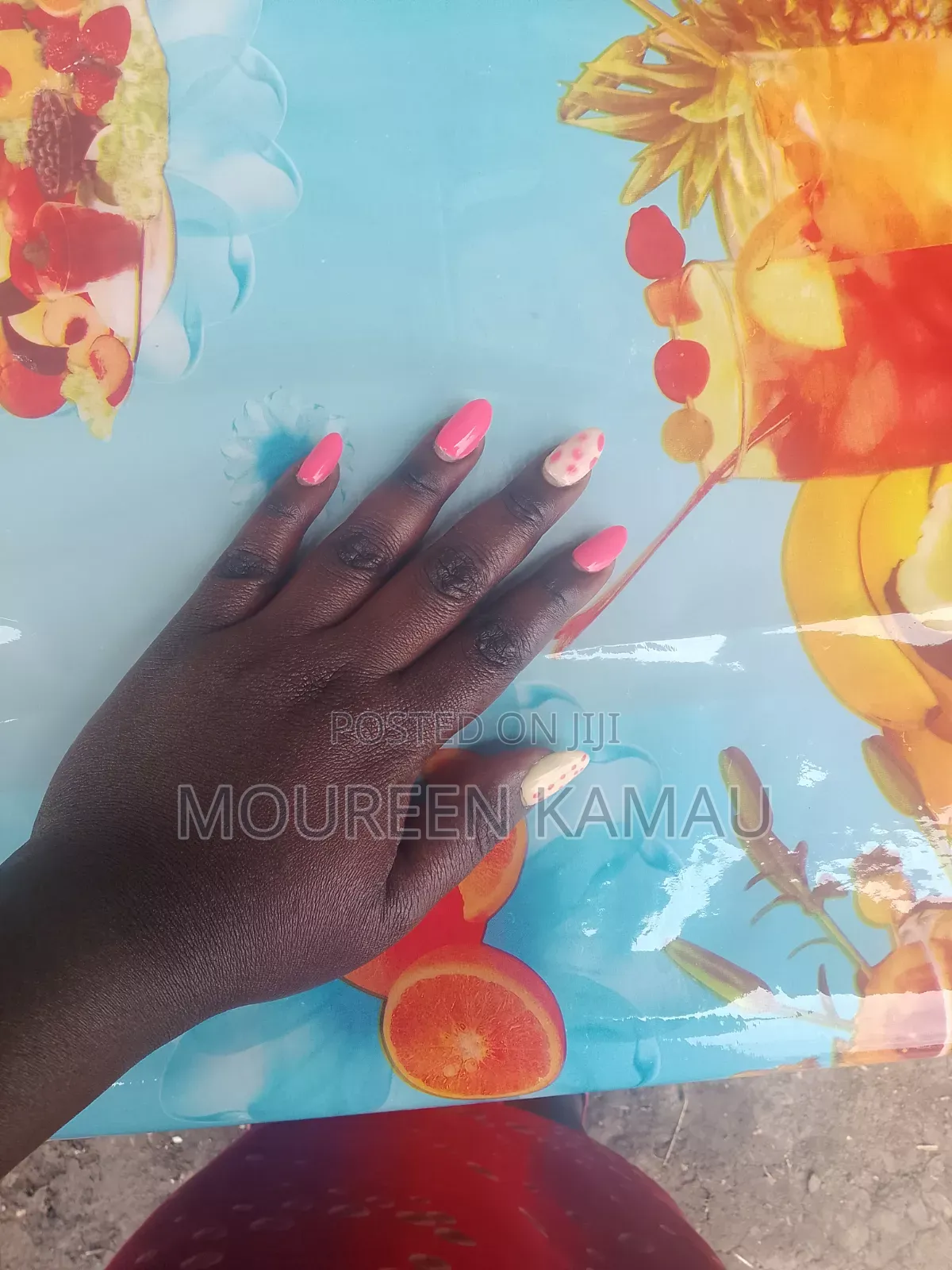 Gel Polish and Stickons Application
