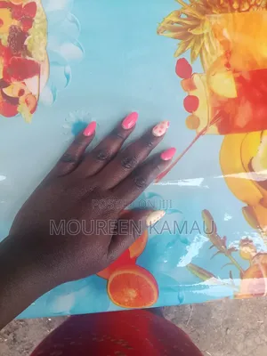 Gel Polish and Stickons Application
