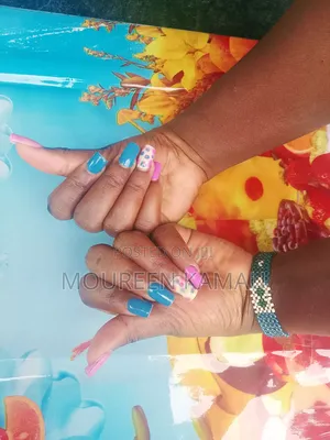Gel Polish and Stickons Application