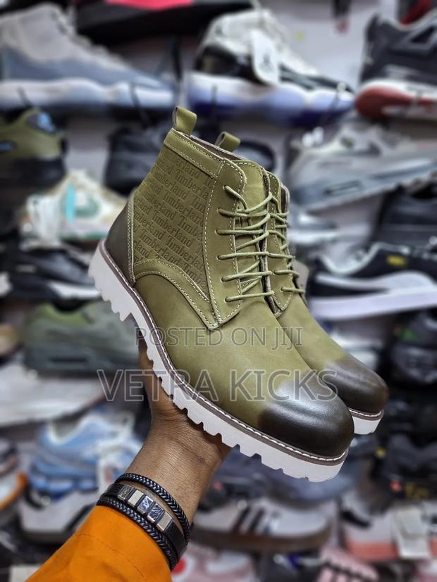 Men's Leather Boots – Rugged Elegance for Work and Weekend Wear - thumbnail 3