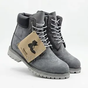 Timberland Gray Boots – Adventure Ready Footwear for Modern Men