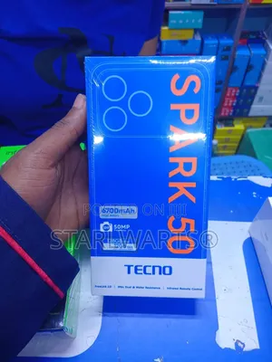 New Tecno Spark 50 128 GB Black
