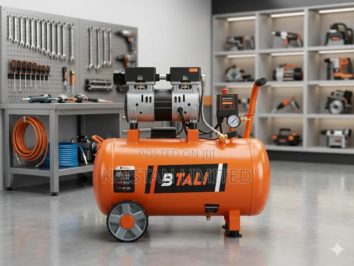 50 Litres Btali Silent Air Compressor 3.0 Hp 106l/ Min