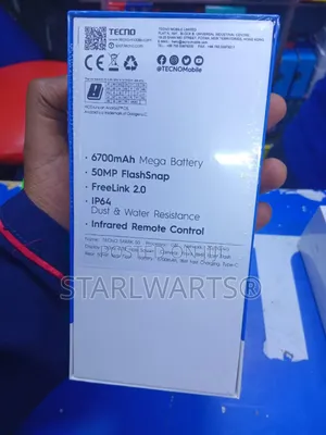 New Tecno Spark 50 128 GB Black