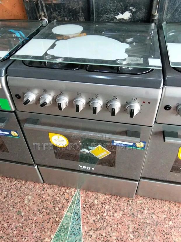 Silver Von Cooker 3+1 Size 60 by 60 - main view