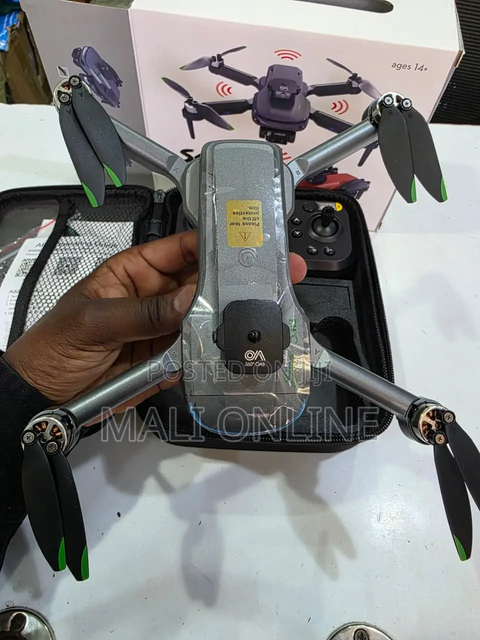 S118 Brushless Motor Drone Dual Hd Camera Quadcopter Optical Flow