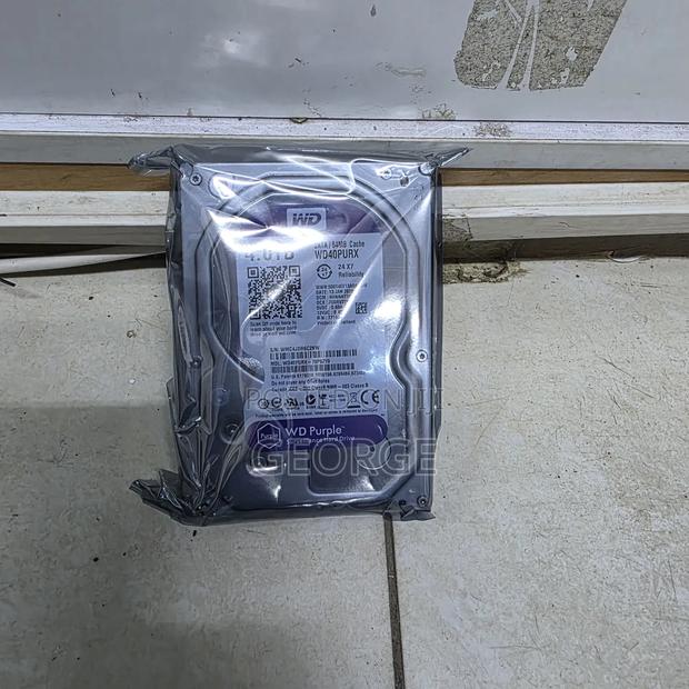 Wd Purple 4tb Internal Hard Drive for Security Cameras