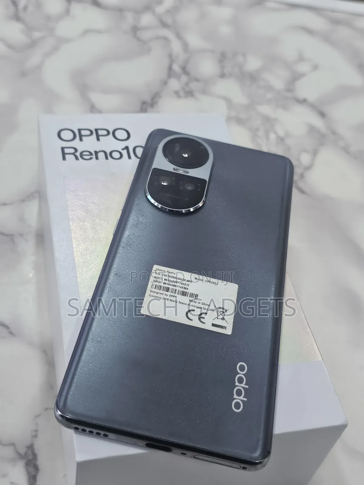 Oppo Reno 10 5G 256 GB Black