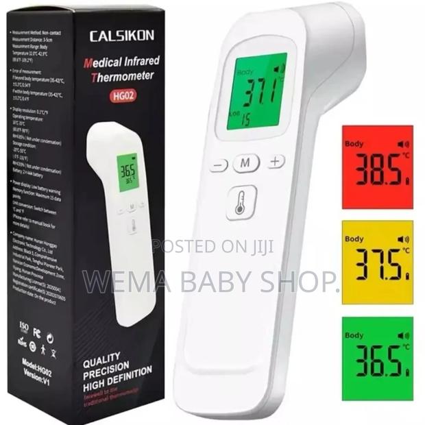 High Precision Baby/Adult Digital Medical Infrared Thermometer.