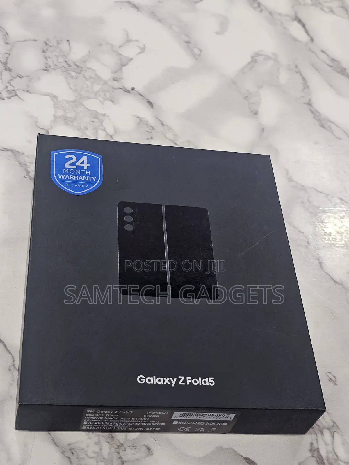 New Samsung Galaxy Z Fold 5 512 GB Black