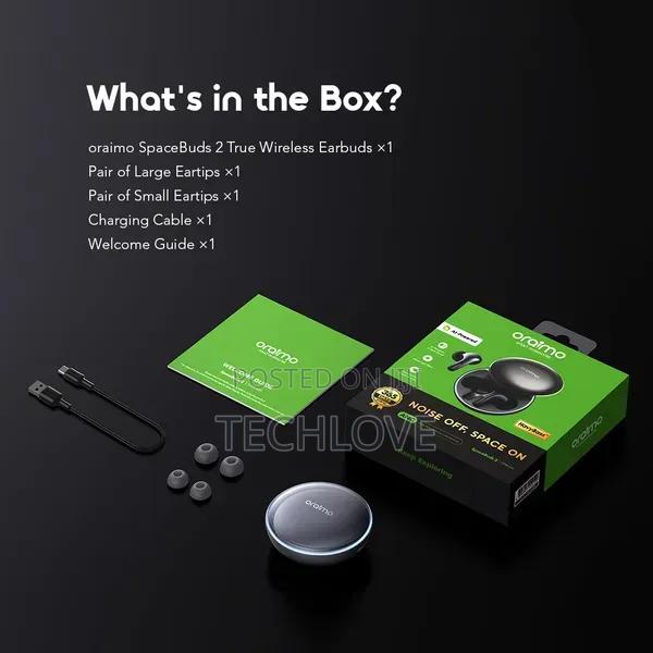 Oraimo Spacebuds 2 Ai Smart 45hrs Playtime True Wireless Earbuds - thumbnail 8