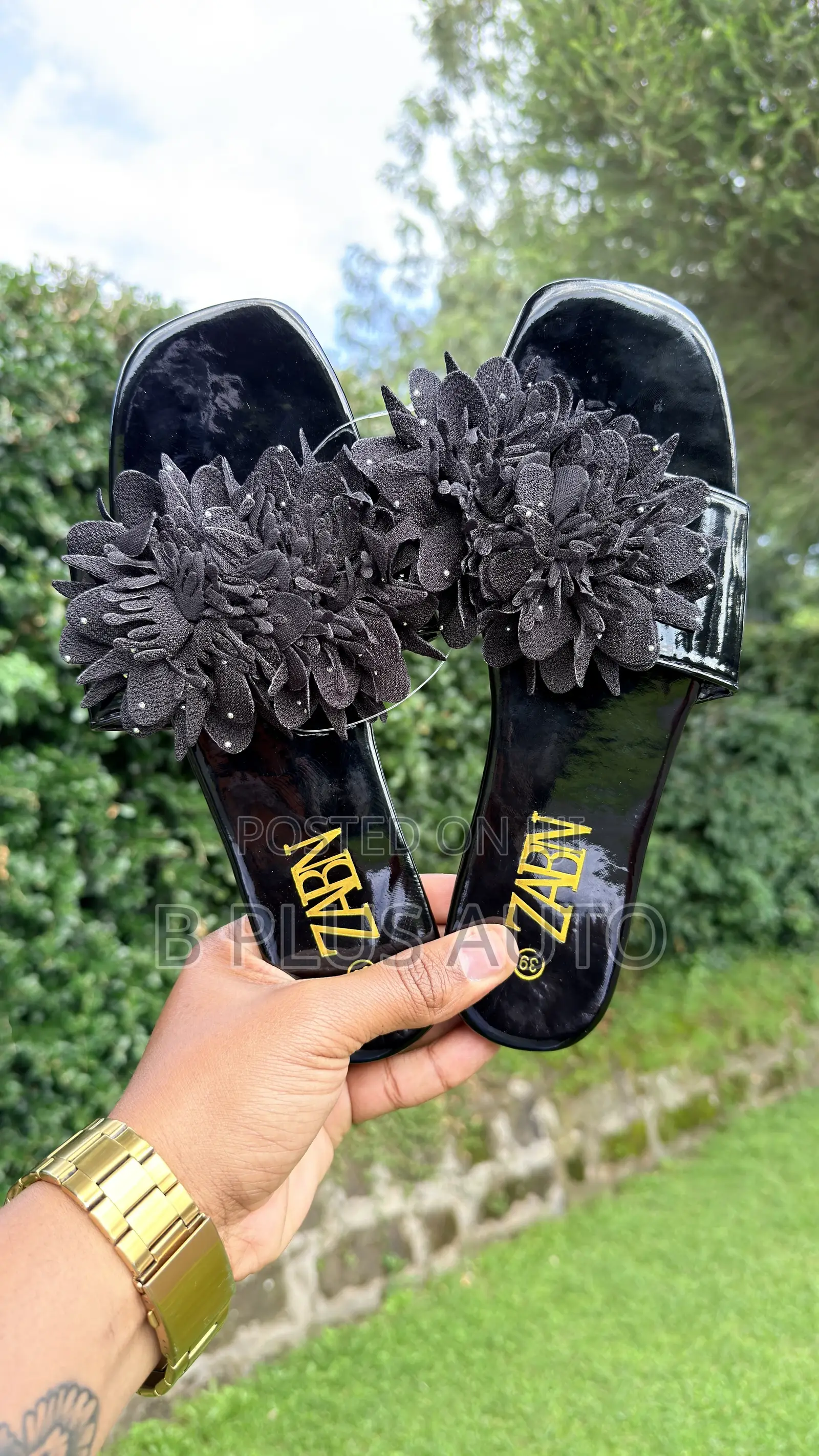 3d Floral Sandles