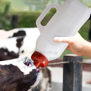 2 Litre Bottles for Lambs and Cows - Farm Goat Milk Feeder With Handle