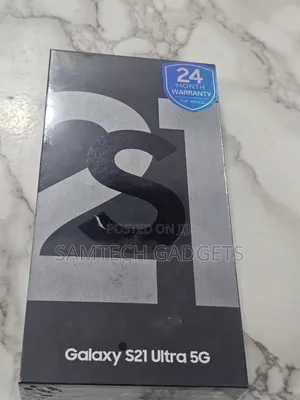 New Samsung Galaxy S21 Ultra 5G 256 GB Silver