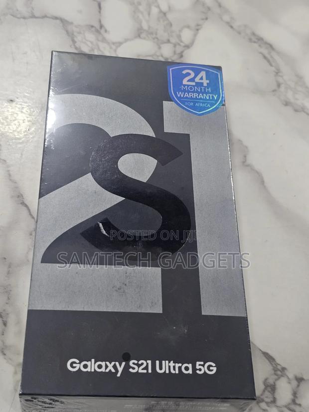 New Samsung Galaxy S21 Ultra 5G 256 GB Silver