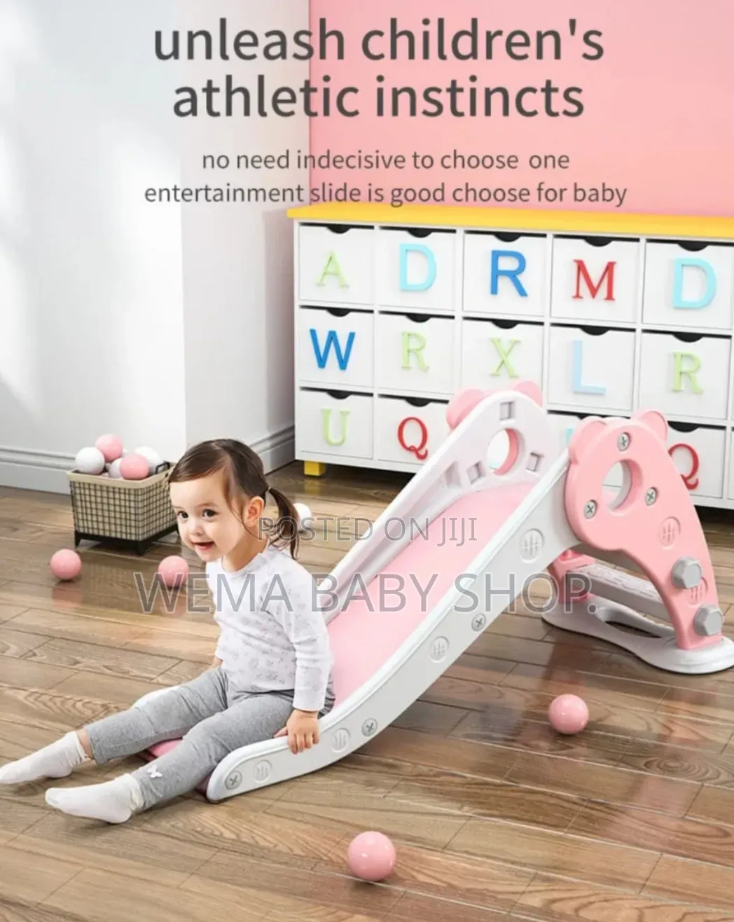 Outdoor and Indoor Kids Slide